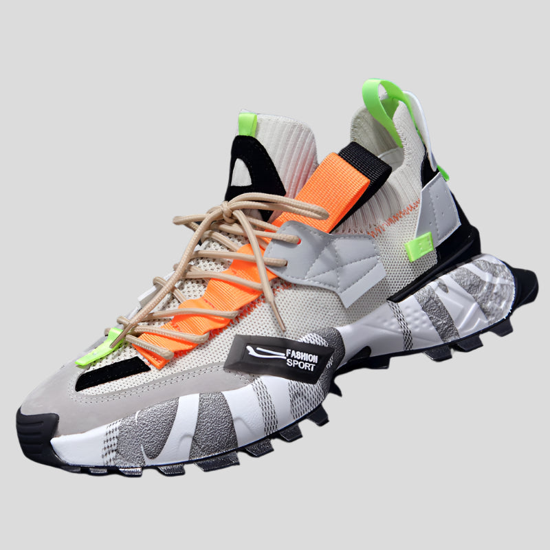 Celonox High-Tech Mesh & Graphic Trail Sneakers